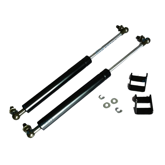 2x Hood Gas Struts Damper Fit For Nissan Navara D23 NP300 2015On