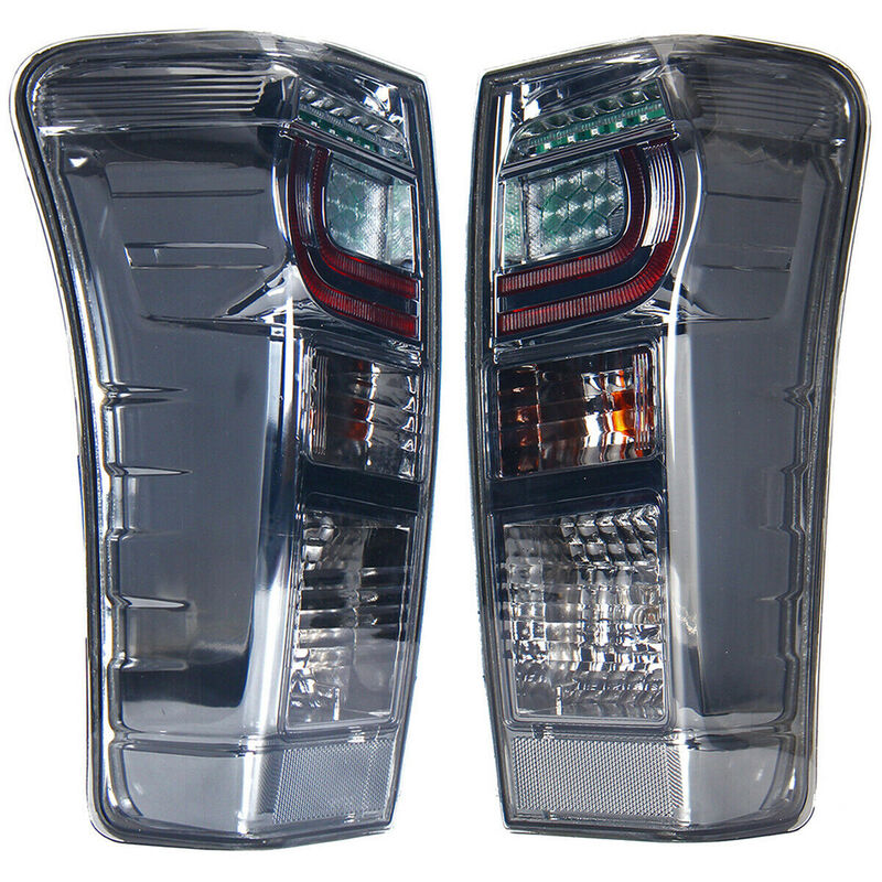 1 Pair Rear Smoke LED Tail Light Lamp For Isuzu DMax Dmax TFS UTE 2015