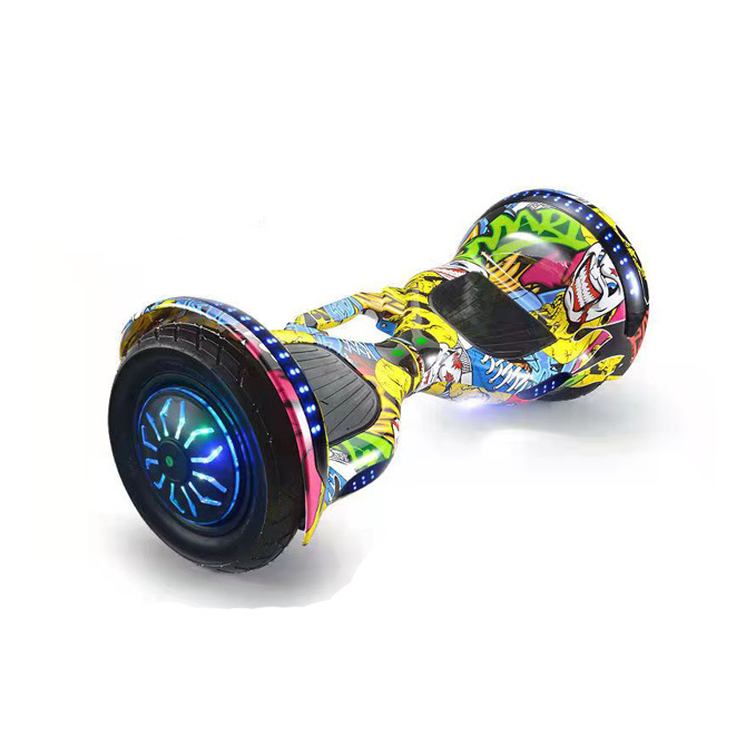 10" Hoverboard Scooter W/ Golden Safe Lever Self Balancing Bluetooth Skateboard Hip-pop image