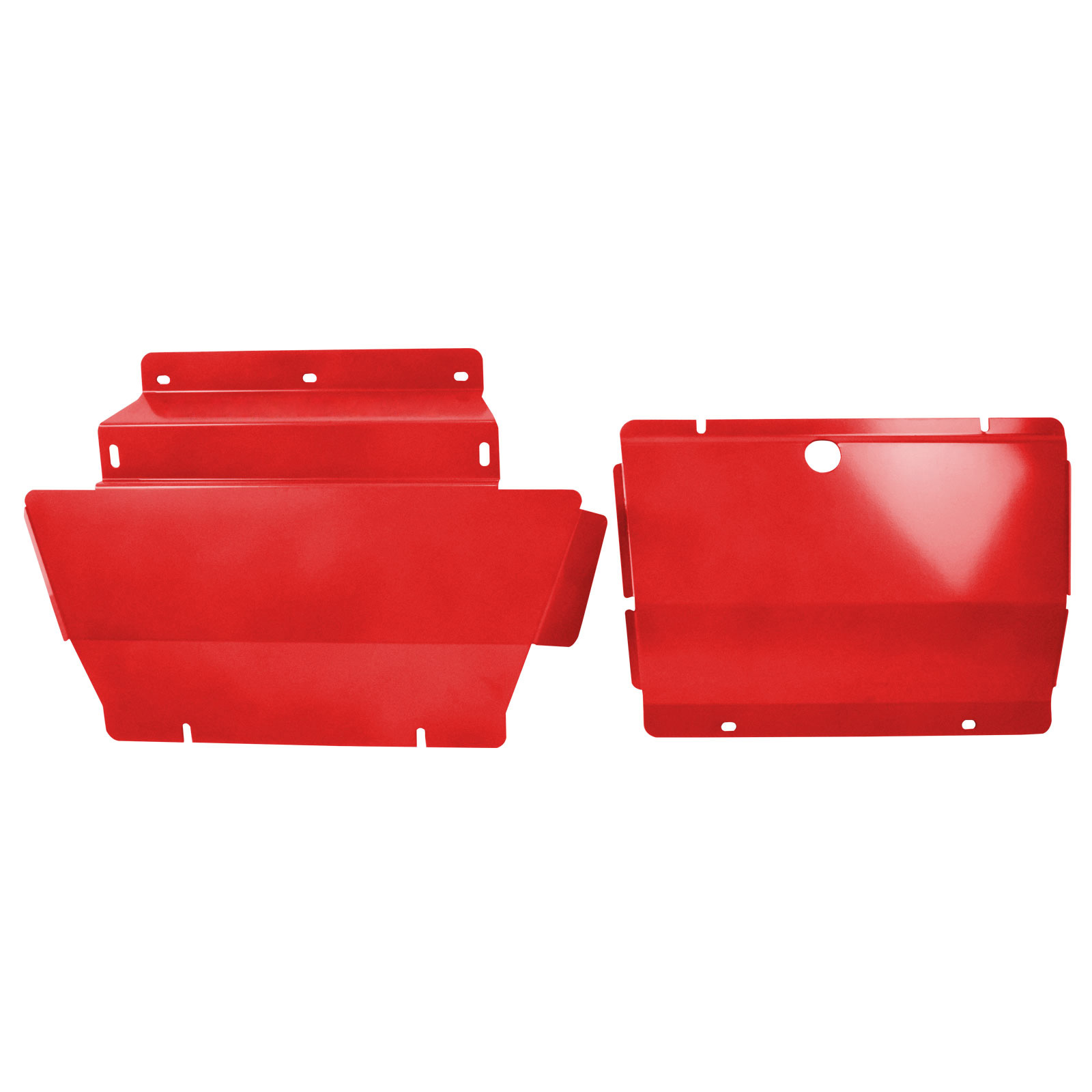 Bash Plate Front & Sump Guard Fit For Holden Colorado 2012-2016 For Isuzu D-Max 2012-2016 3mm Red Protect image