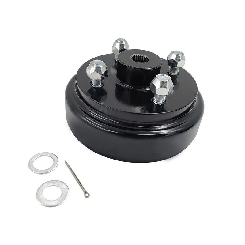 Golf Cart Brake Drum Hub Assembly Fit For EZGO TXT Electric Vehicles 19186G1 1982-ON image