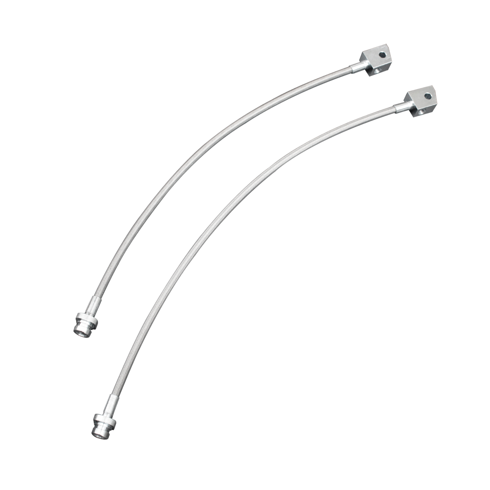 Extended Stainless Braided Brake Hose Line Fit For Nissan Patrol GQ Y60 GU 2-8" Lift image