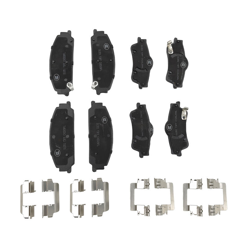 8 Pcs x Front & Rear Brake Pad With Clips Fit For Holden Calais Caprice Commodore VE Statesman WM image