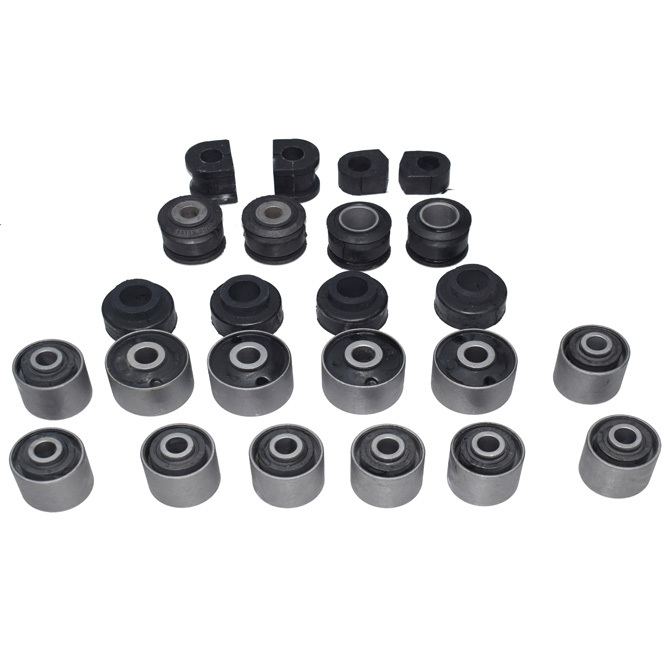 Front + Rear Full Suspension Bush Kit Fit For Nissan Patrol GQ Y60 GU Y61 With Sway Bar Mount Bushes image