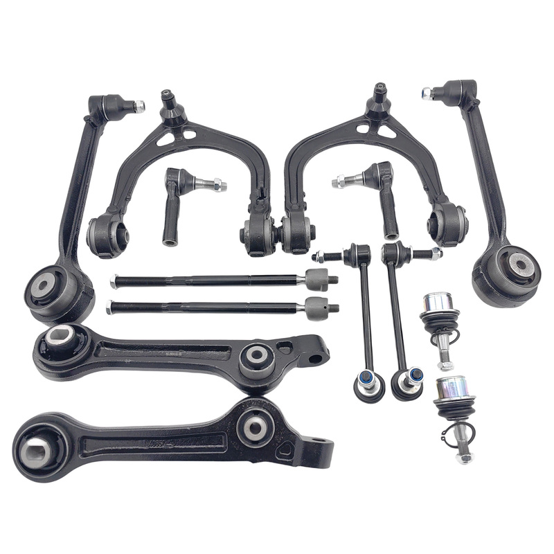 14 Pcs Front Lower Upper Control Arms Kit Fit For Chrysler 300 300C 2012-2021 image