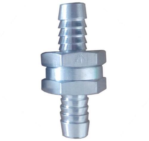 6mm 1/4" Aluminium Alloy One Way Non Return Check Valve Petrol Diesel image