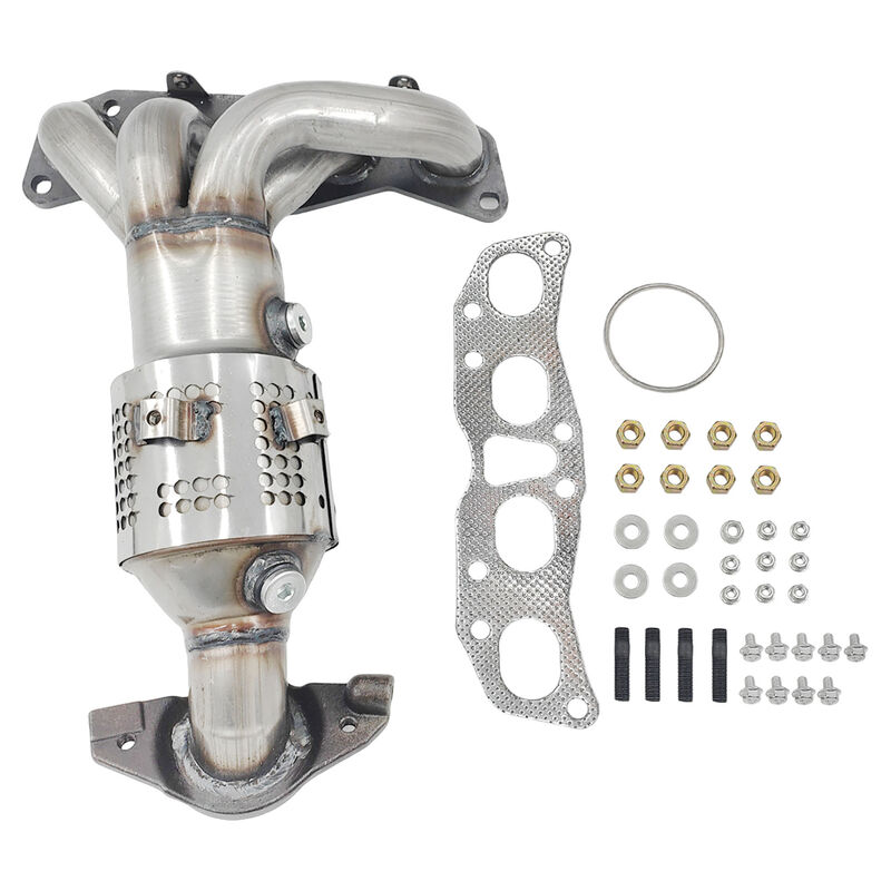 Manifold Catalytic Cat Converter Assembly Fit For Nissan X-Trail T30 Check Wagon 2.5L QR25DE 2001-2007 image