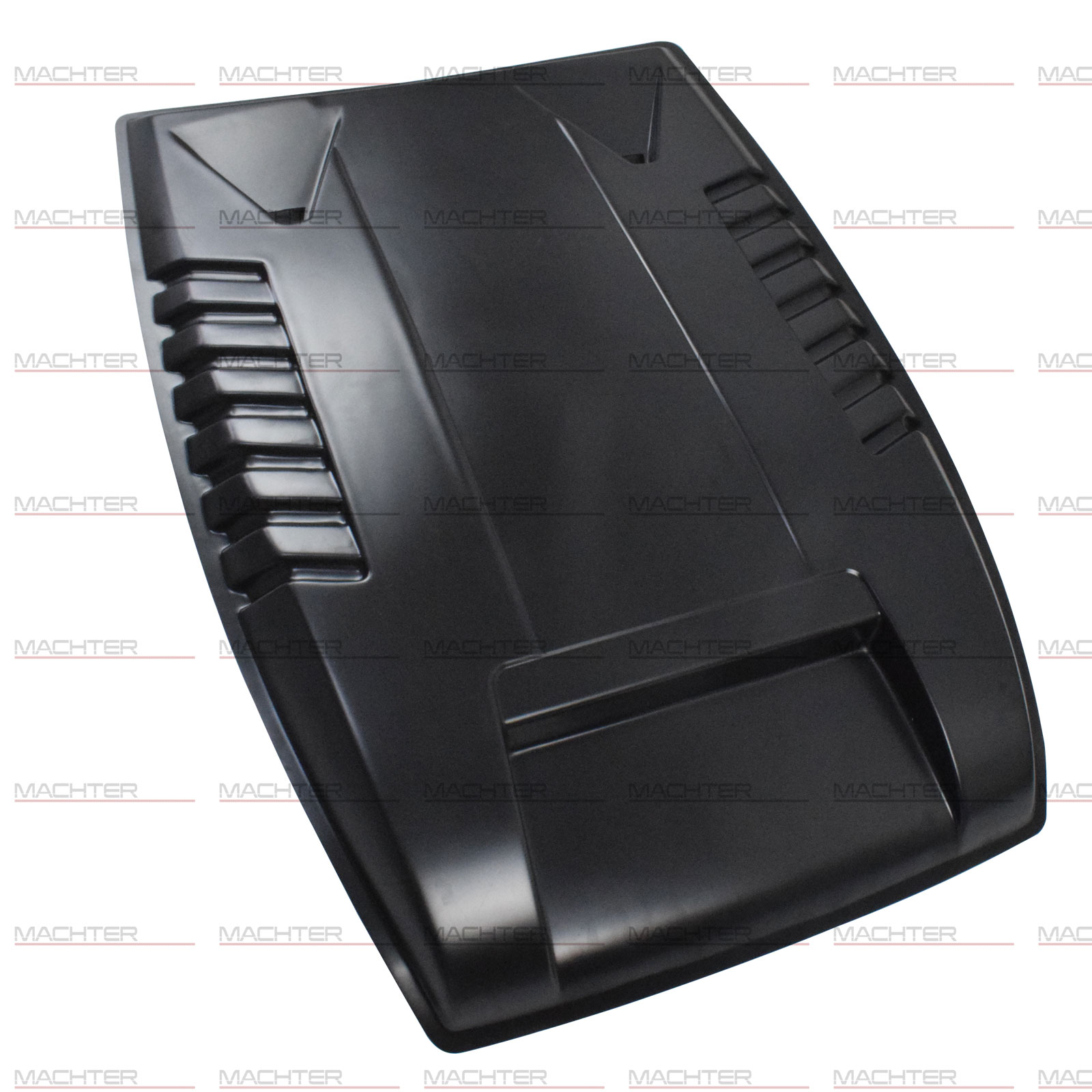Matt Black Bonnet Scoop Hood Raptor Style Fit Ford Ranger PX1 T6 2012-2015 image