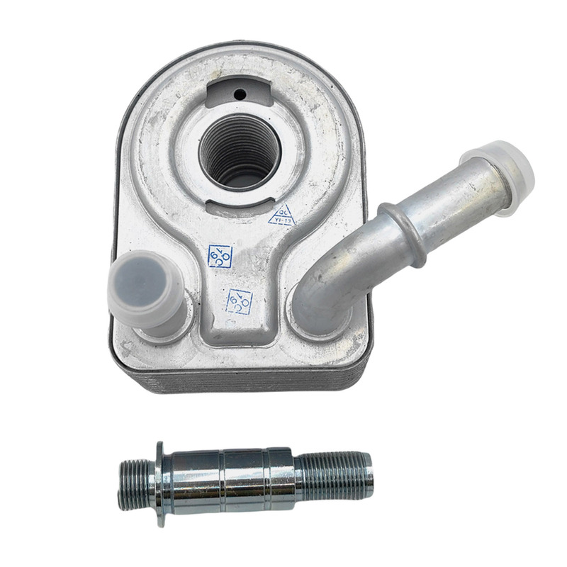 Engine Oil Cooler With Gasket Fit For Ford Fiesta VI 1.4 71KW 06/2008-ON 7S7G6B856CA 43MM image