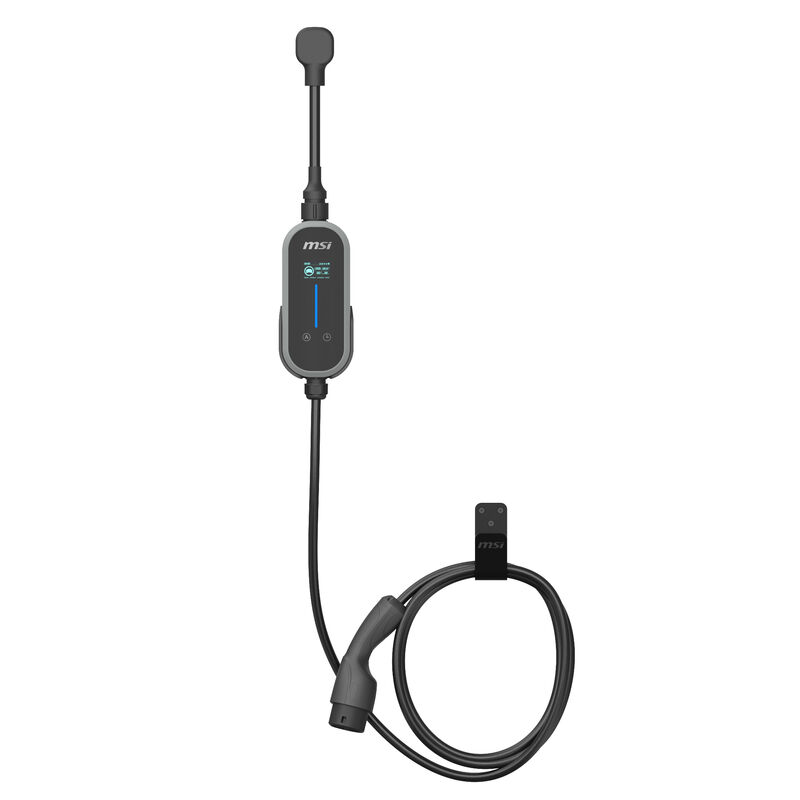 MSI Portable EV Charger Grey Ezgo 10A+15A+Home Kit Single Phase image