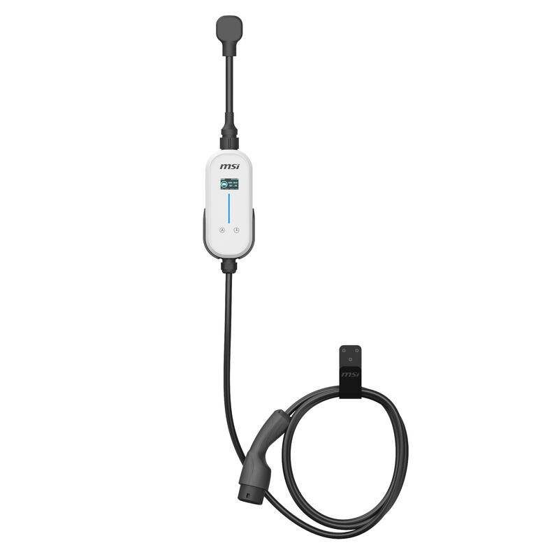 MSI Portable EV Charger White Ezgo 10A+15A+Home Kit Single Phase image