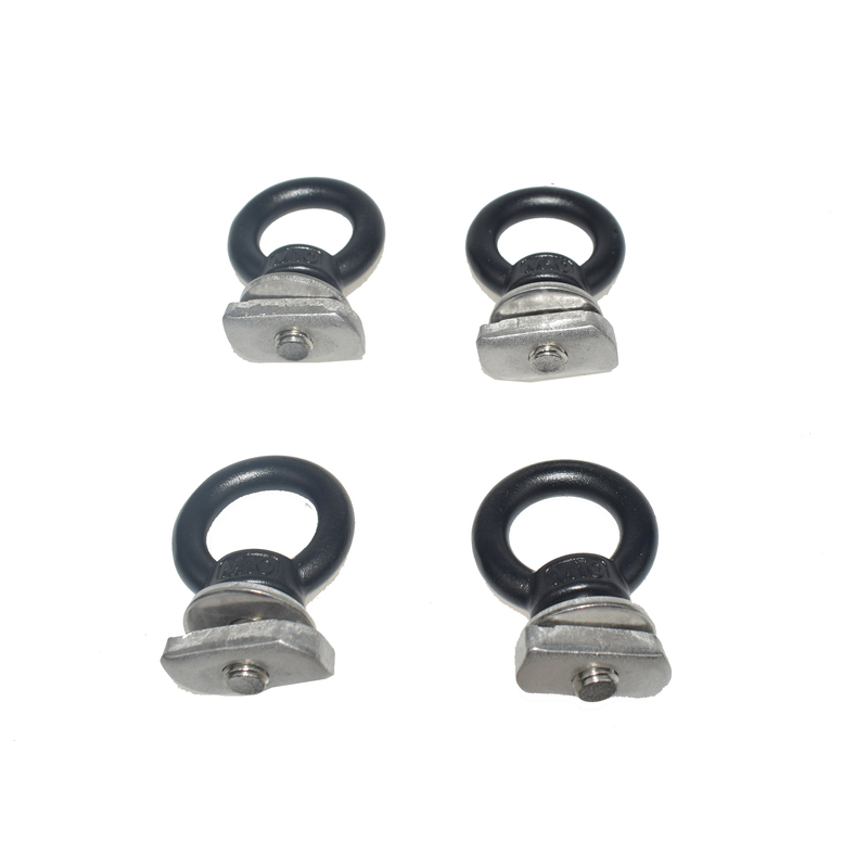 4 x Eye Bolt Tie Down Kit Fit For Rhino Pioneer Platform Roof Rack Fix The 4WD Awning image