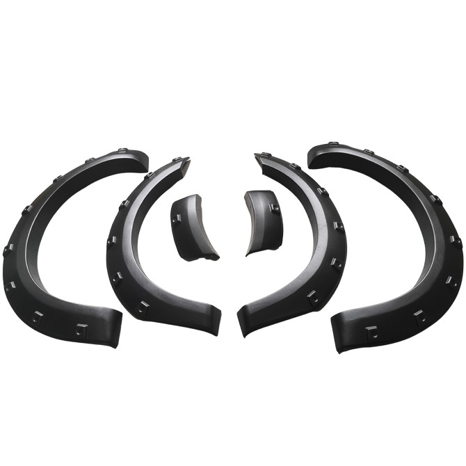Wrinkle Matt Black Fender Flares Wheel Arch Fit For Great Wall GWM UTE Cannon 2020-On image