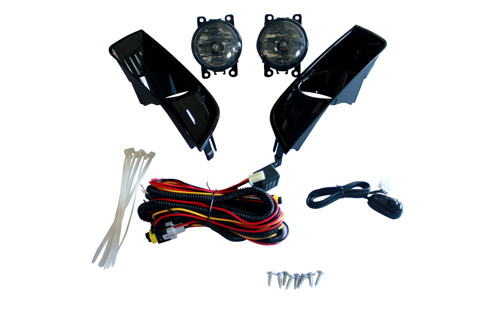 Full set Fog Light Fog Lamp For Ford Ranger PX2 MK2 Wildtrak 2015 2016 2017-18 image