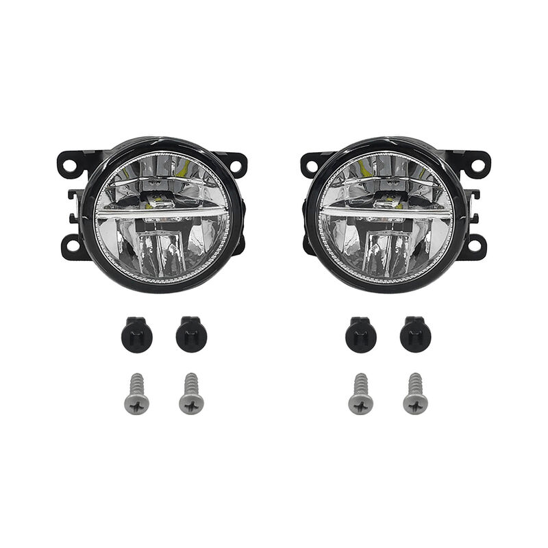 2 x White DRL Running LED Fog Light Fit For Holden Commodore Series 1 VE VZ Ute Sedan 2006-2010 image