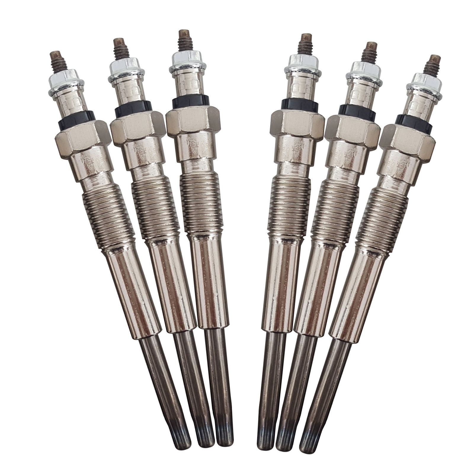 Glow Plugs Fit For Toyota Landcruiser HZJ75 HZJ78 HZJ79 HZJ105 Diesel 6cyl 4.2 1HZ image