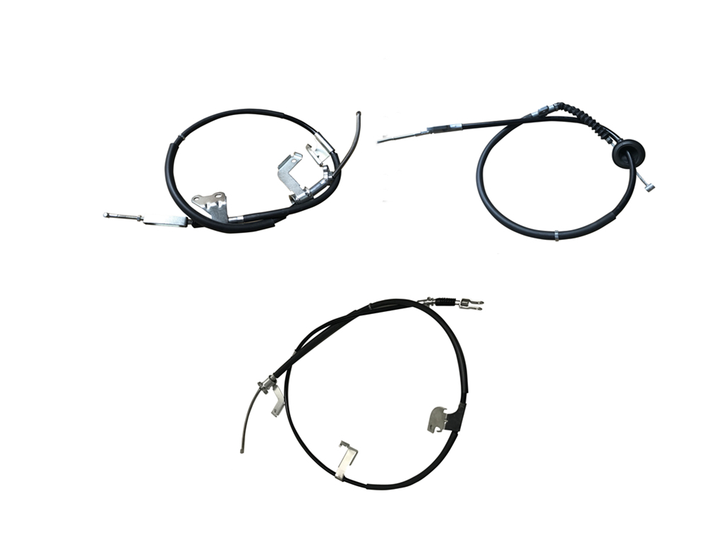 Front & Rear Park Hand Brake Cable Fit For Toyota Hilux GGN25R SR SR5 2006-2015 image