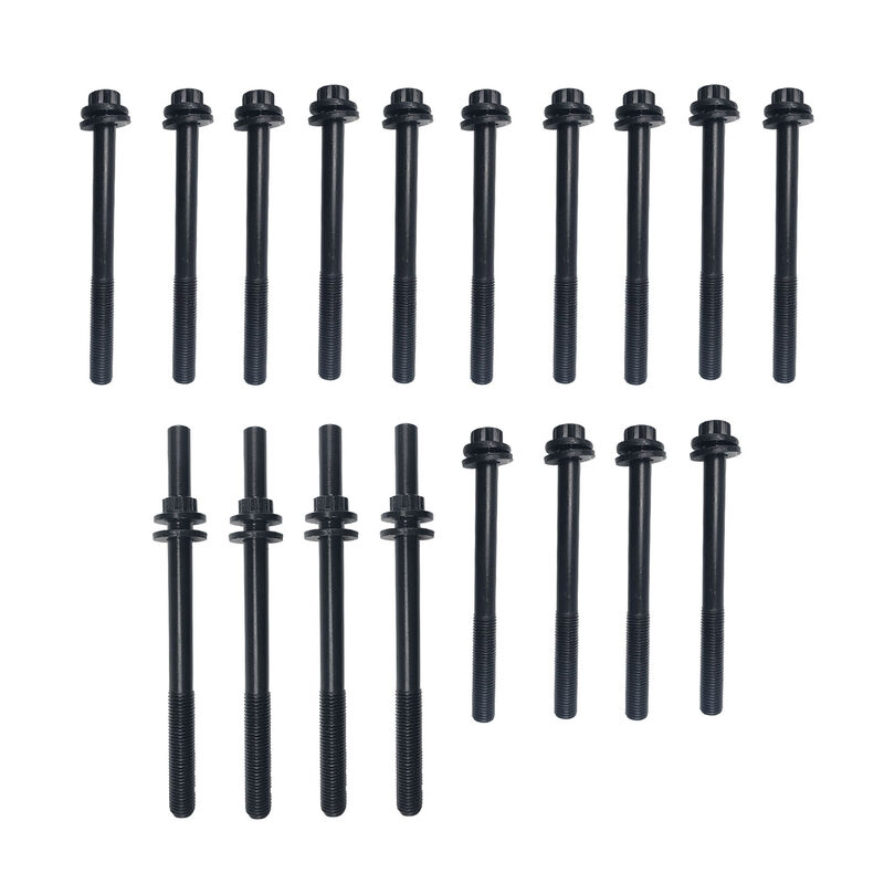 18 Pcs Cylinder Head Bolts Set Fit For Nissan Patrol GU Y61 3.0L ZD30DDTi Diesel 2006-2017 110572W200 11057DB000 image
