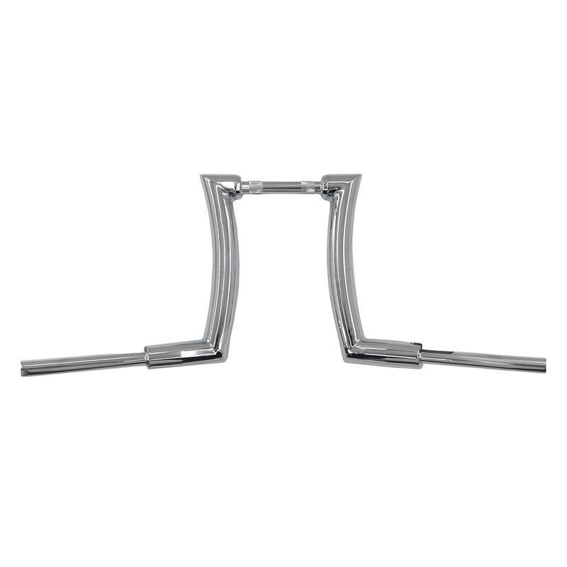 14" Rise 2" Ape Hanger Handlebar Chrome Fit For Harley Honda Yamaha Suzuki Kawasaki Triumph image