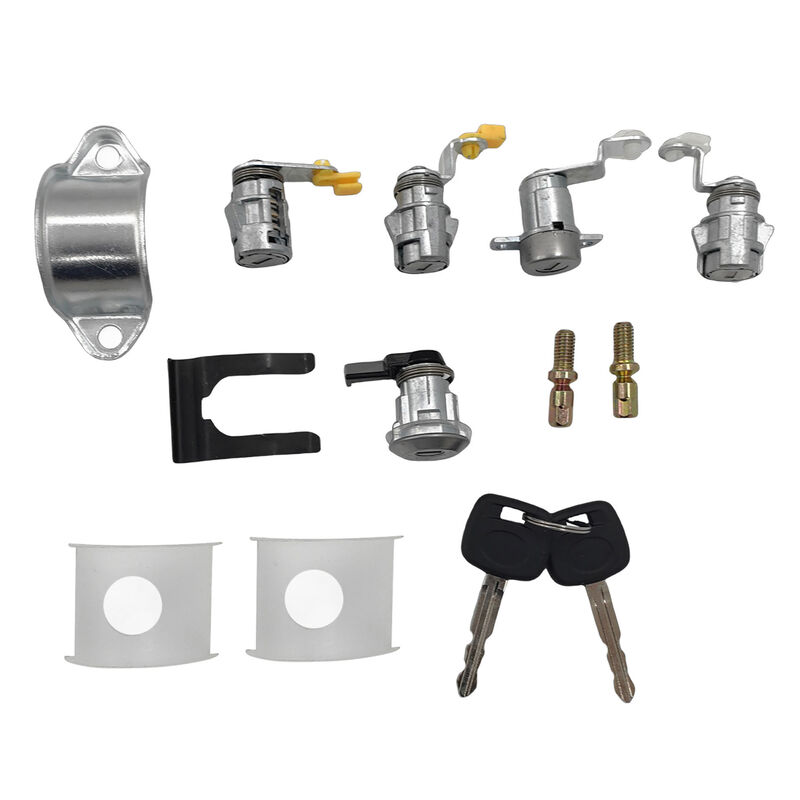 Ignition Barrel Lock & Door Locks Set Fit For Toyota Hiace 100 Series LH103 LH125 RZH103 RZH112 1996-2004 image