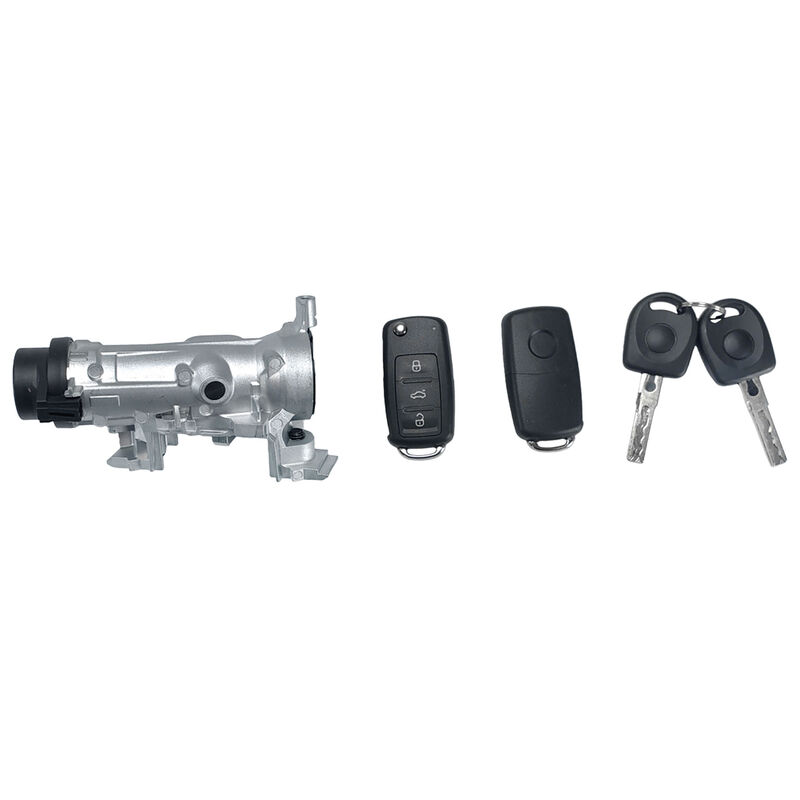 Ignition Switch Lock Cylinder With 2 Key Fit For Volkswagen Golf EOS Tiguan Jetta 2004-2018 1K0905851B image