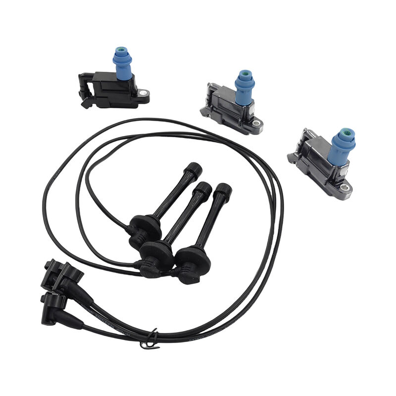 Ignition Coil & Ignition Lead Kit Fit For Lexus GS300 JZS160 IS300 JCE10 3.0L 2JZ-GE 6Cyl 24V 1997-2005  image