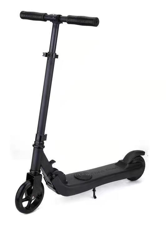 6" Kids Electric Scooter 150W 22V 2Ah Riding Motor Foldable Portable E-Scooter Black image
