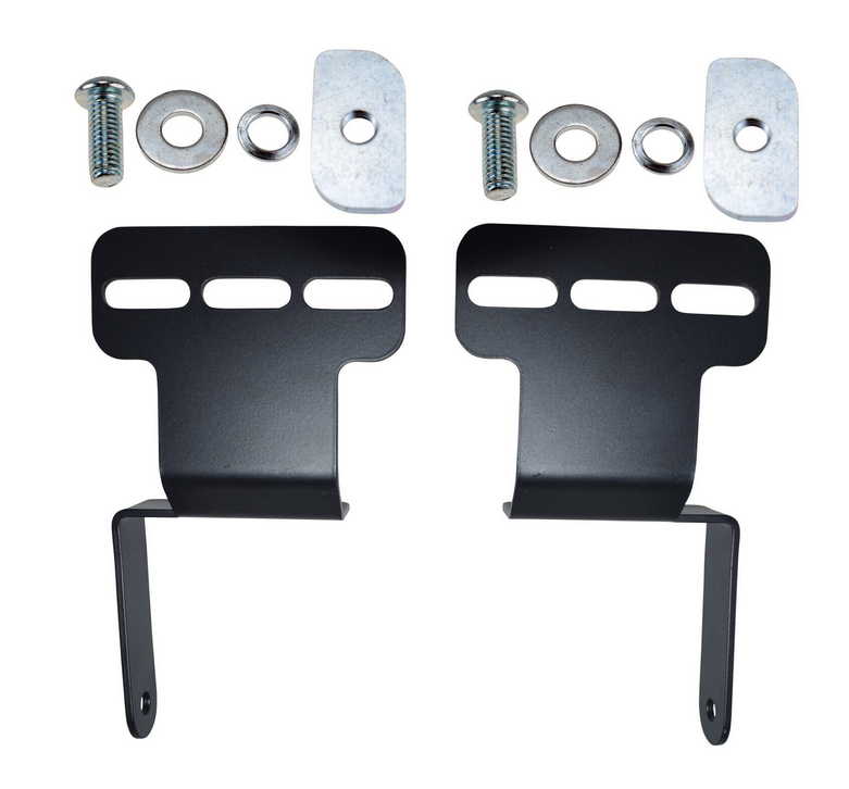 2 x LED Light Bar Brackets And Hardware Fit For Rhino Pioneer Platform Roof Racks image