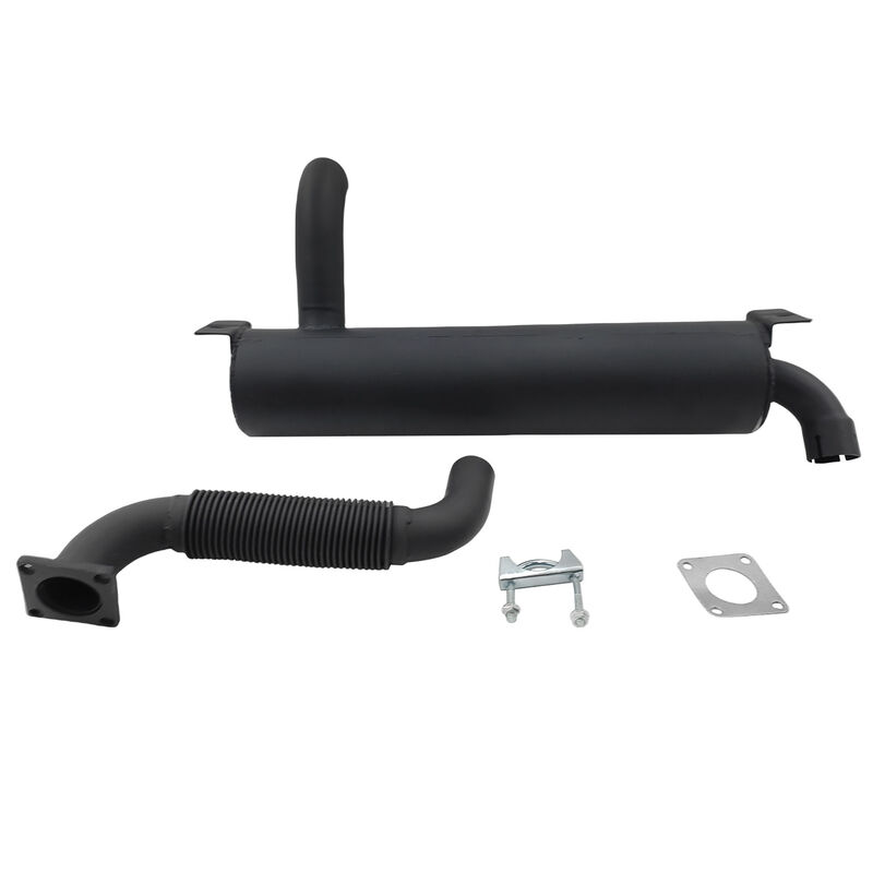 Muffler & Flex Exhaust Pipe Set Fit For Bobcat Skid Steer Loaders S150 S160 S175 S185 S205 For Bobcat Track Loaders T180 T190 6683915 7107449 image