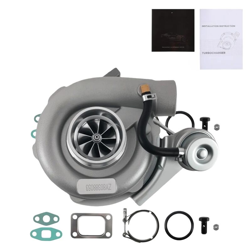 Universal Billet Turbocharger T3 Flange V-Band For 1.5-2.5L 4/6 Cyl 420HP image