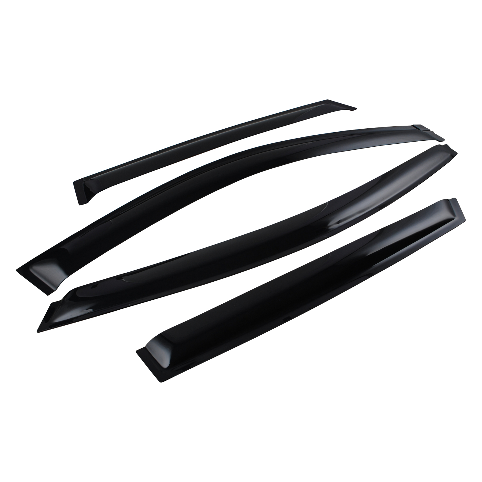 Sun Rain Window Visors Wind Weather Shields Fit For Mazda 3 BM BN Sedan 2013-2019 image