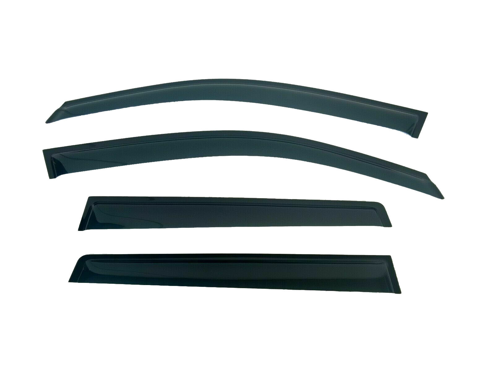 4PCS Weather Shields Window Visors Fit For Mitsubishi Outlander SUV 2013-2020 image