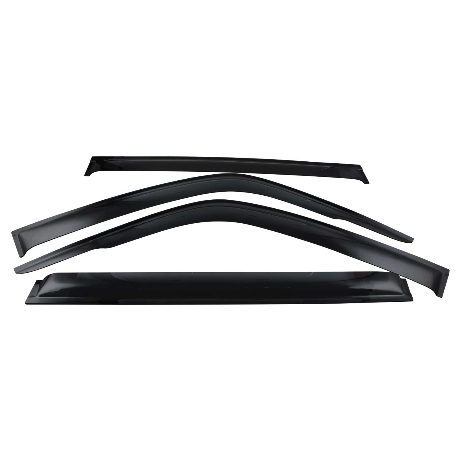 Premium Weathershield Weather Shield Window Visor Fit For Patrol GU Y61 97-18 4pcs image