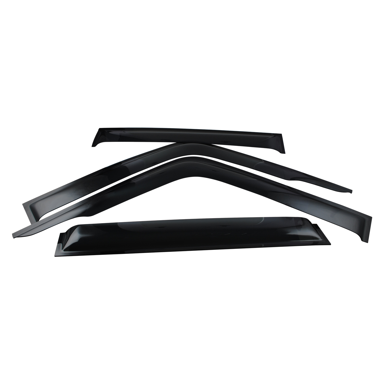 Weather shields Window Visors Fit For Toyota Land Cruiser 70 76 78 79 Weathershields image