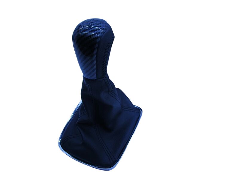 Carbon Manual Gear Knob With Boot Cover Fit For Holden Commodore VF SS SSV SV8 image