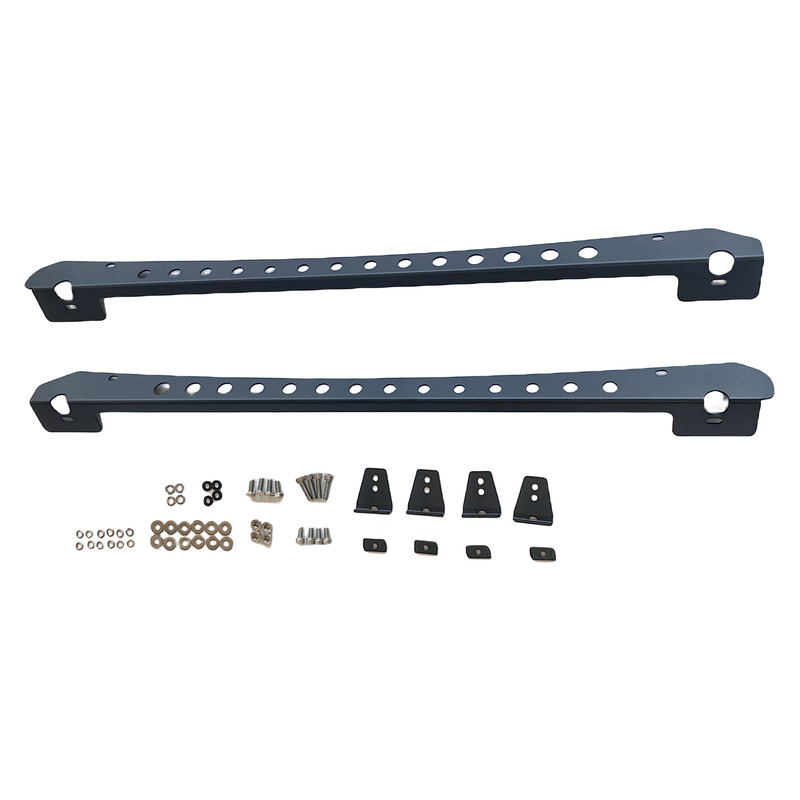 Roof Rack Rail Brackets Fit For Roof Channel Fit For Mitsubishi Triton MQ MR 2015-2023 image