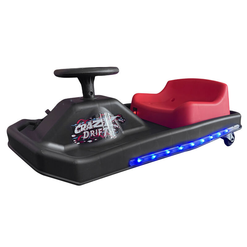 36V Electric Drift Kart For Kids & Teens Brushless Motor LED 3 Speeds Cart image