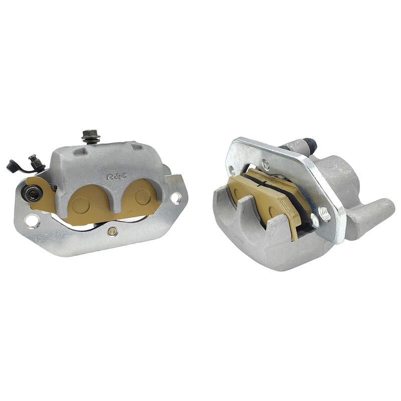 Pair Front Brake Calipers With Pads Fit For Yamaha UTV Viking YXM700 YXC700 2014-2022 image