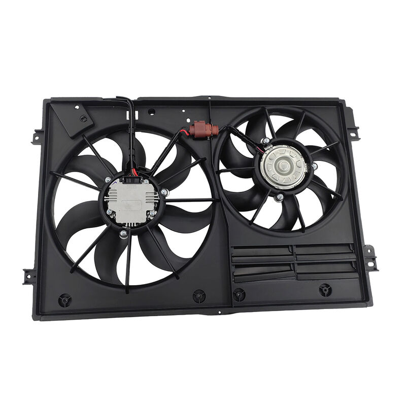 4 Pins Radiator Cooling Fan Fit For Audi A3 S3 8P TT 8J VW Caddy 2C 2K EOS 1F Golf MKV MKVI Jetta 1K Passat 3C Tiguan 5N Touran 1T 1K0121205AD image