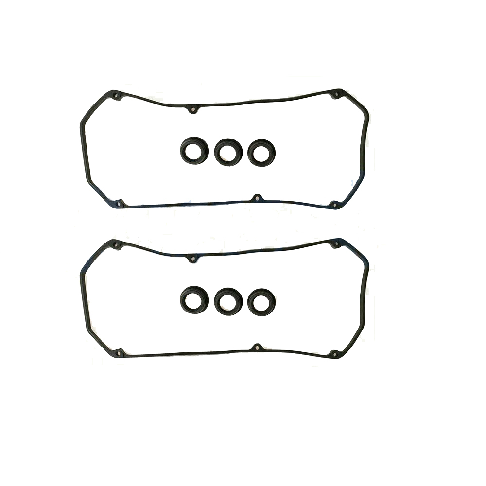 2 X Rocker Cover Gasket Kit Fit For Mitsubishi Pajero NL NM NP NS NT 8/1997-On 6G74 image
