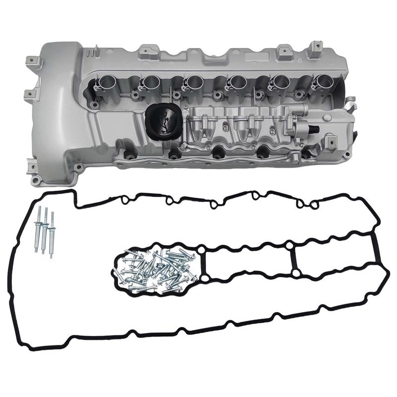 Engine Valve Cover With Gasket & PVC Fit For BMW 1 3 7 Series Z4 X6 3.0L image