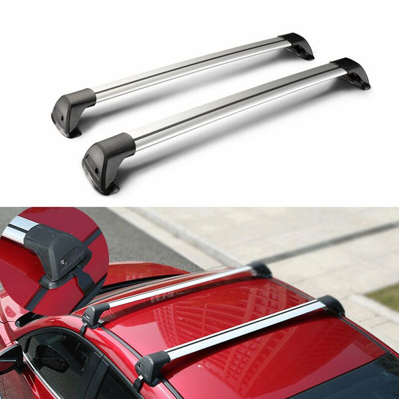 2 x Aerodynamic Non-Rail Cross Bar Fit For Suzuki Grand Vitara 2005-2020 5 Doors image