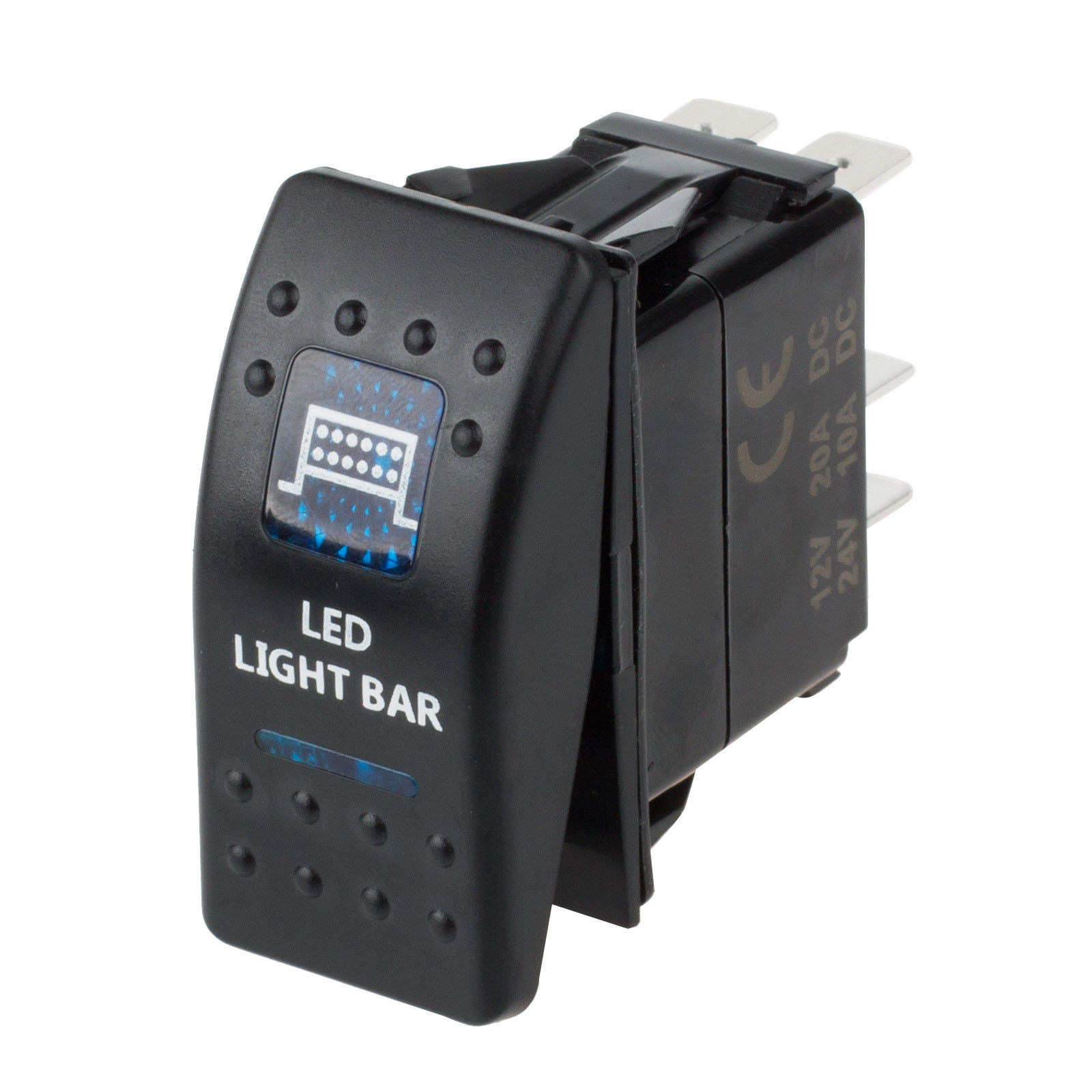 2 Port USB Charger Panel Mount 3.1A Output Carling,Narva ARB Rocker Switch