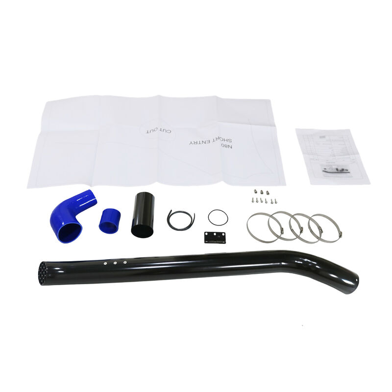 4" Black Grade 304 Stainless Steel Snorkel Fit For Toyota Hilux N80 2015-2023 image