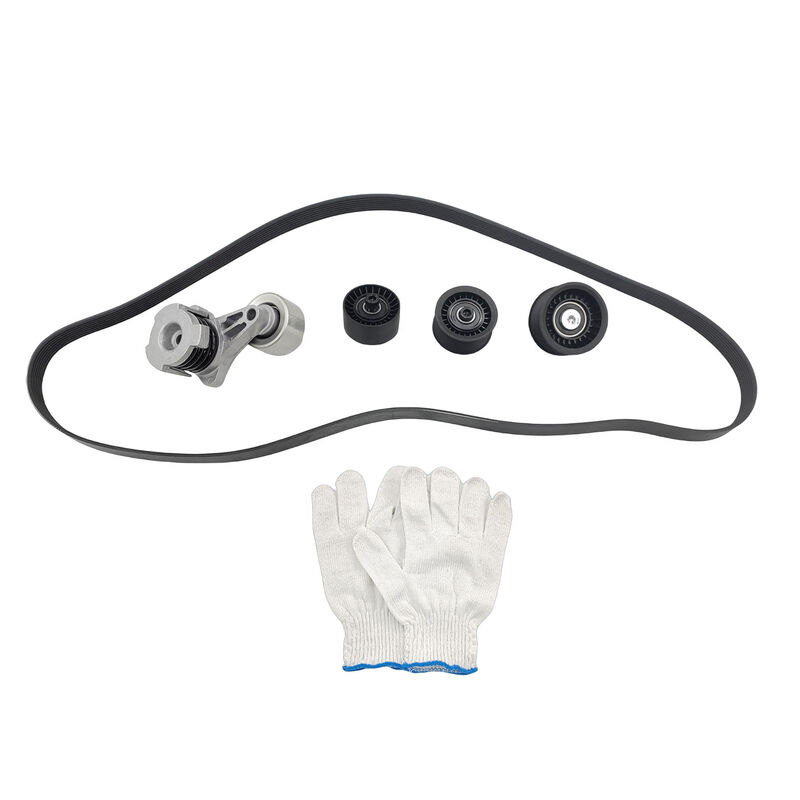 Belt Tensioner Kit & Pulley Fit For BMW 740i 740Li F01 F02 X6 E71 11287627052 2008-2012 image