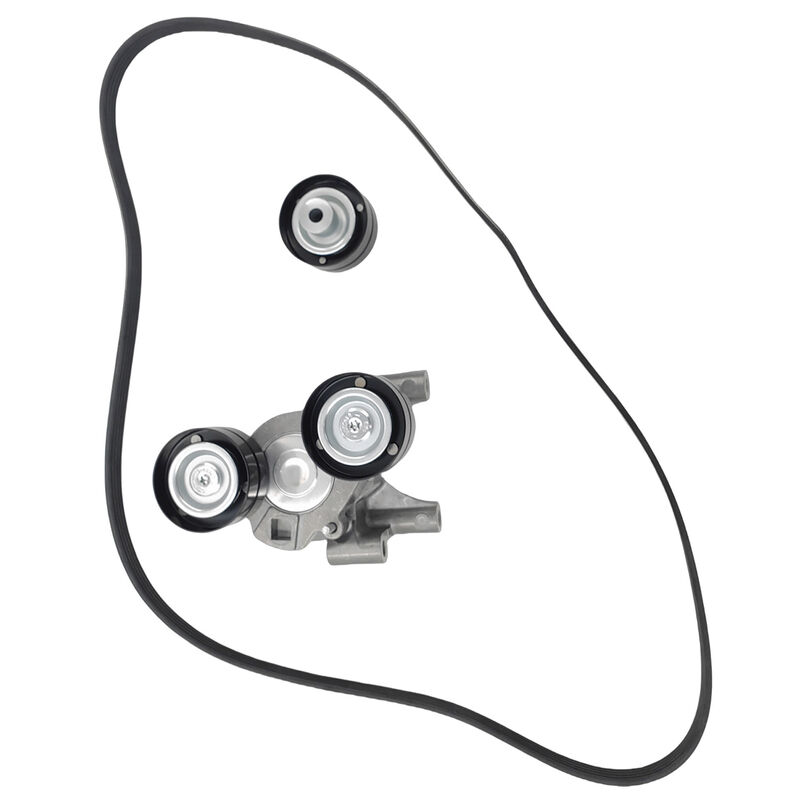 Drive Belt Tensioner Pulley Assembly Fit For Ford Ranger PX 5Cyl 3.2L 3198cc Turbo Diesel DI 20V DOHC 7PK3105 09/2011-07/2019 image