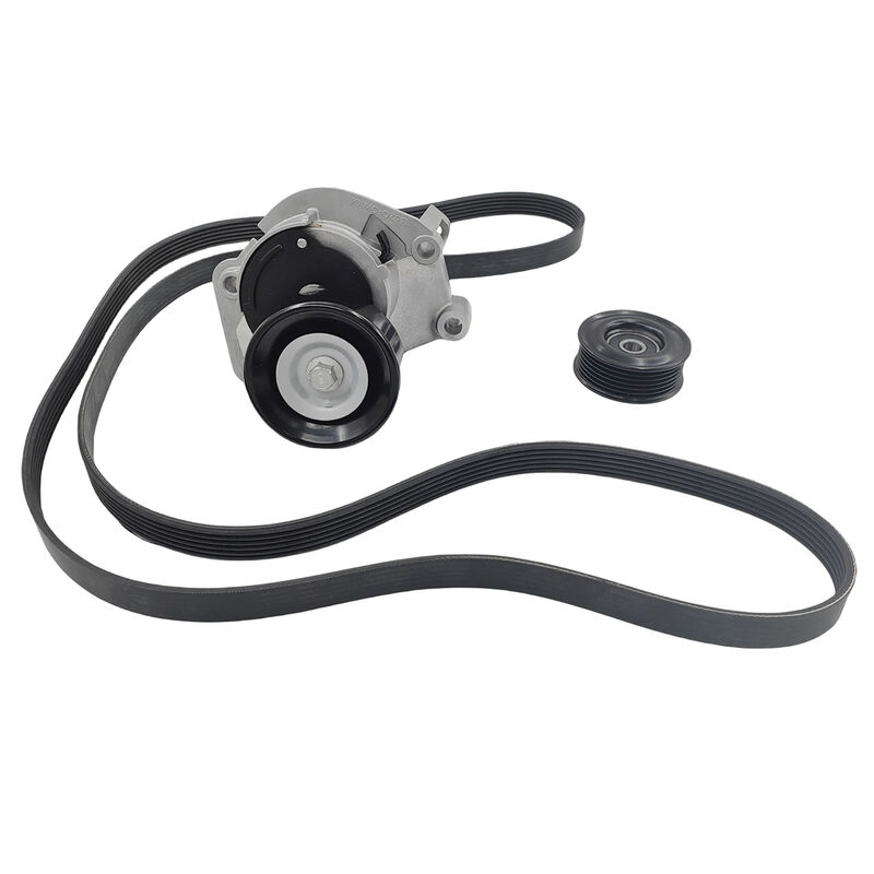 Drive Belt Tensioner & Pulley Kit Fit For Toyota Landcruiser UZJ100 For Lexus LX470 UZJ100 4.7L 2UZFE 4WD 08/2002-ON Only image