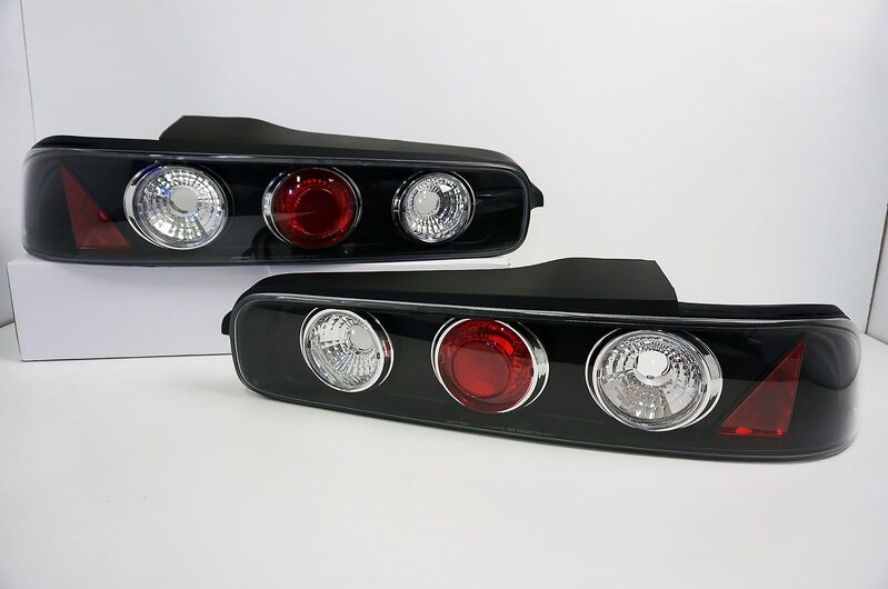 Black Altezza Style Tail Lights Fit For Honda Integra DC2 Type R Coupe 1993-2000 image
