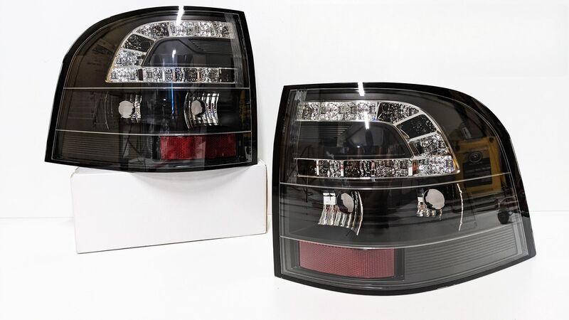 Black LED Tail Lights Fit For Holden Commodore VE UTE E1 E2 HSV 2006-2013 image