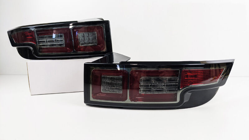 Smoke LED Tail Lights Fit For Land Rover Range Rover Evoque L538 Series 1 2011-2015 image
